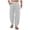 a-Grey92, variant on FINALGANG Mens Solid Color Casual Elastic Waist Beach Pants Loose Fit Comfortable Lightweight Sweatpants With Side Pocket For Daily Wear Gray XXXL