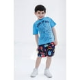thumbnail image 5 of SEGA Sonic The Hedgehog Tails Knuckles T-Shirt and Shorts Outfit Set Little Kid to Big Kid, 5 of 5