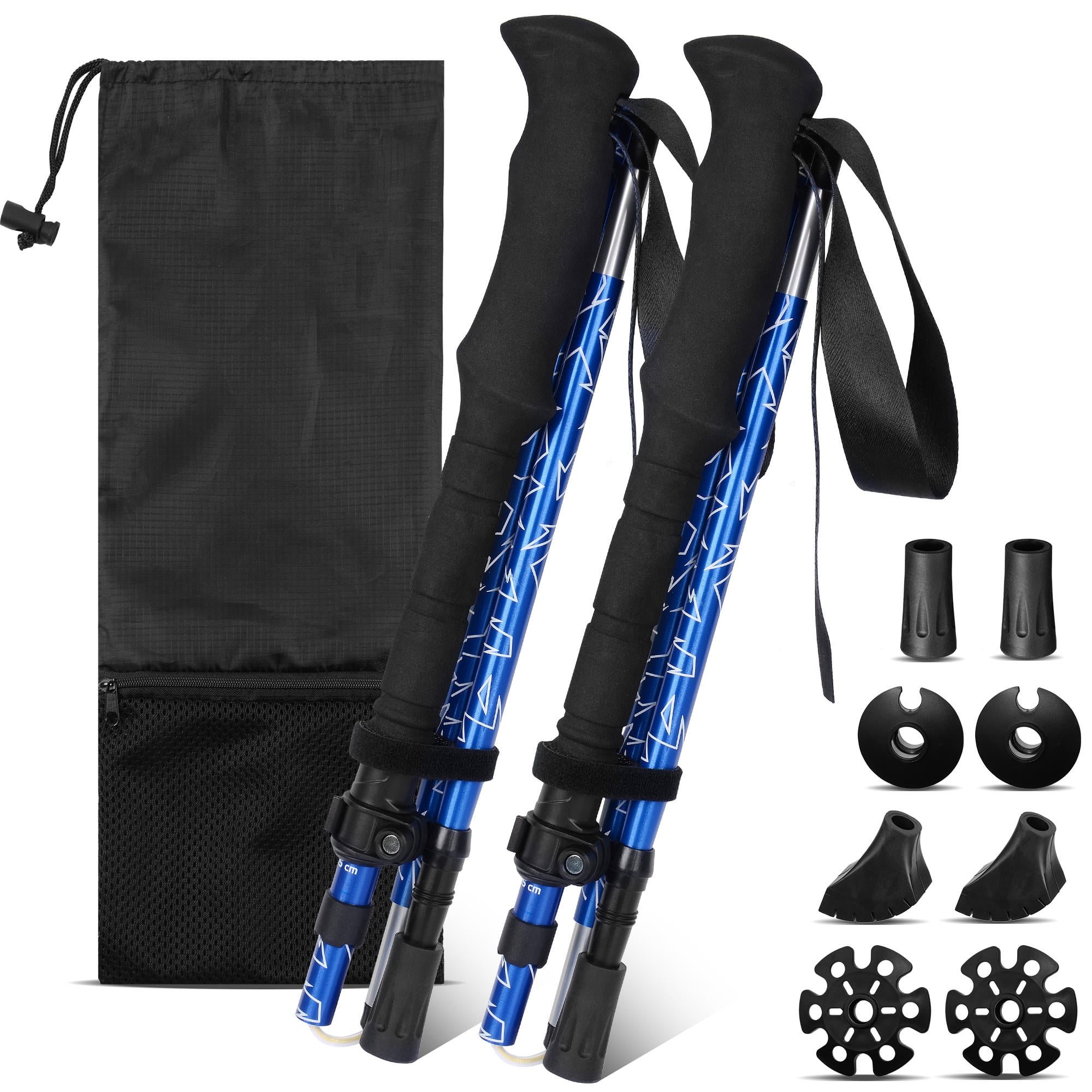 Bâtons Trekking Black Diamond Distance Z - 130 Cm, Aluminium Pliable (occasion, Excellent état)