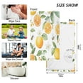 thumbnail image 6 of Yayeee 100% Cotton Hand Towels for Bathroom 16" x 28" Soft Absorbent Kitchen Towel, Orange Bees, 6 of 7