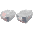 thumbnail image 5 of 10X Coque de Protection pour Batterie Lithium Bl1830 Bl1850 18V Antichute Douce Imperméable Non Résistante à l'Usure, 5 of 5