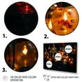 thumbnail image 3 of Designart "Lanterns of Lanna in Thailand II" Thailand Floater Framed Wall Decor, 3 of 7