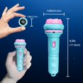 thumbnail image 5 of 2pcs Flashlights 64 Patterns 8 Cards, Children's Projection Flashlight, Educational Toy Animal Dinosaur Vehicle Space For Fun Cognition Bedtime Education, 5 of 5