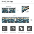 thumbnail image 3 of Yayeee Faucet Mat for Kitchen Sink 14.7" Diatomite Long Splash Guard Pad, Dark Mountains, 2 Pack, 3 of 7