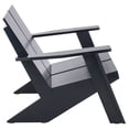thumbnail image 6 of Safavieh Maya Outdoor Wood Adirondack Chair, Midnight Blue, 6 of 11