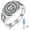 8, variant on Memento Mori Urn Ring for Ashes 925 Sterling Silver Skull Cremation Ring Memento Mori Jewelry Gifts for Women Men for Christmas Father's Day