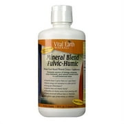 Vital Earth Minerals Fulvic Complex Whole Food Based Mineral Dietary Supplement, 32 oz, 2 Pack