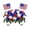 A, variant on Satin Memorial Flowers, Artificial Saddle Design & Durable Material Satin Memorial Flowers, Vivid Color & Long-Lasting Quality Tombstone Decor, Memorial Day Decoration for Cemetery, Grave & Tribute