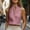 Pink(New), variant on PNTUTB Women's Summer Fashion Solid Color V Neck Casual Loose Sleeveless Tank Top for Work or Leisure