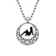 thumbnail image 1 of La silueta de la mujer caliente mujer hermosa Collares Colgante Retro Moon Stars Jewelry Unbranded M, 1 of 3