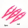 thumbnail image 3 of 3Pcs Disposable Tweezers Safety Beads Safety Plastic Durable Useful Tweezer Clip Tool Toys Bead Model Building Craft Toy DIY Accessories Scissors Red, 3 of 7