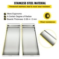 thumbnail image 4 of VEVOR Concrete Knee Boards 28'' x 8'' Slider Knee Boards, Kneeler Board Stainless Steel Knee boards, Concrete Board Slider Tools, Pair Moving Sliders with Rouned Conner, for Cement & Concrete Fini, 4 of 9