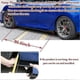 thumbnail image 5 of 8x 2.2m Glossy Black Universal Car Side Skirt Extensions with Rocker Splitters & Diffuser Winglet, 5 of 5