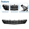 thumbnail image 4 of Parrilla de parachoques inferior frontal Unique Bargains No.23455348 para Chevrolet Impala 2014-2020 en negro, 4 of 6