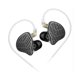 thumbnail image 1 of Auriculares para juegos Hifi con cable, deportivos, con altavoz plano, de alta fidelidad, con monitorización de graves (soporte negro, negro), 1 of 5