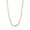 Silver, variant on Invicta Jewelry Men's Polished Yellow Steel Figaro Chain Necklace (8mm) - 24"