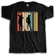 thumbnail image 1 of Camiseta de algodón para hombre camisa Retro con silueta de Coinshooter detección de metales Cazador de tesoros verano 1970, 1 of 7