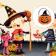 thumbnail image 4 of Billuyoard Bolsas de dulces Patrón de calabaza de dibujos animados Niños Cesta de azúcar hecha a mano Material de bricolaje Bolso de galletas Suministros Kits de decoración para fiestas Tipo 1 Billuyoard HA068039-01, 4 of 6
