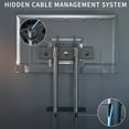 thumbnail image 6 of VIVO Mobile TV Cart for 32" to 83" LCD LED Plasma Flat Panel Stand w/Wheels, 6 of 9