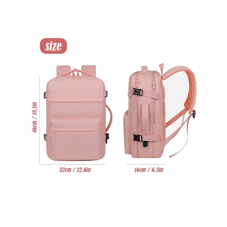 Stylish Travel Backpack Carry On Laptop Hiking Women Men Amazon.com: HOMIEE Travel Laptop Backpack for Men Women  main image 2