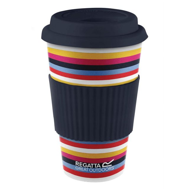 Regatta - Termo/Taza de Viaje de Bambú (Multicolor)