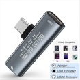 thumbnail image 2 of 60W USB Typ C to Dual USB C Earphone Adapter for 15, 2 of 5