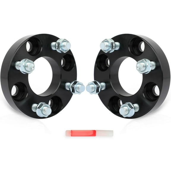 ECCPP 2PCS 4X4 to 4X4 Wheel Spacers Lug Centric 1" 4 Lug 1/2" 62mm hub bore Compatible with E-Z G-O Club CAR for Golf CART