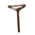 thumbnail image 5 of Classic Medieval Knight PU Leather Belt for Festival Carnival Themed Parties Brown No Pouch, 5 of 7