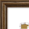 thumbnail image 2 of Craig Frames Wiltshire 440, 11x17 inch Picture Frame, Traditional Brown Hardwood, 2 of 4