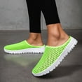 thumbnail image 6 of CAIXAI Wide Toe Box Shoes Women Adjustable Upper Women Sneakers Classic Closed Toe Slip on Women's Walking Shoes Knit Upper Embroidery Mary Jane Shoes Women Hands Free Foam Shoes, 6 of 8