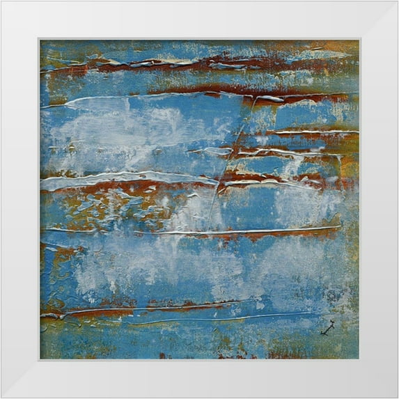 Springet, Mike 15x15 White Modern Wood Framed Museum Art Print Titled - Neptune 1