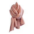 thumbnail image 1 of Qarigey Bufanda Plegable Para Mujer Clásica Fácil De Limpiar Y Mantener Cálida Bufanda Gruesa Grande De Color Sólido Accesorios de disfraces Rosa claro, 1 of 6