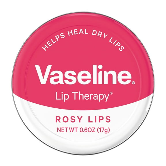 Vaseline Lip Therapy Lip Balm Tin Rosy Lips 0.6 oz