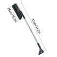 thumbnail image 2 of Coollooc Ice Scraper with Snow Brush Detachable for Car Windshield, 2 In 1 Extendable Window Scraper & Foam Snow Removal Brush for SUV, Heavy Duty Snow Cleaner for Truck Van Gifts For Man(Extendable), 2 of 8
