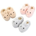 thumbnail image 3 of Children Cotton Slippers Home Slippers Plush Slippers Cute Rabbit Slippers, 17/18 (Inner Length 17.5cm), Beige, 3 of 6