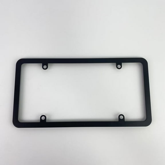 Lemnoson Vehicle license plate covers,License Plate Cover & Frames, Clear License Plate Protector, ABS Car Front/Rear License Plate Frame with Screws Caps, Fit Any Standard US Plates