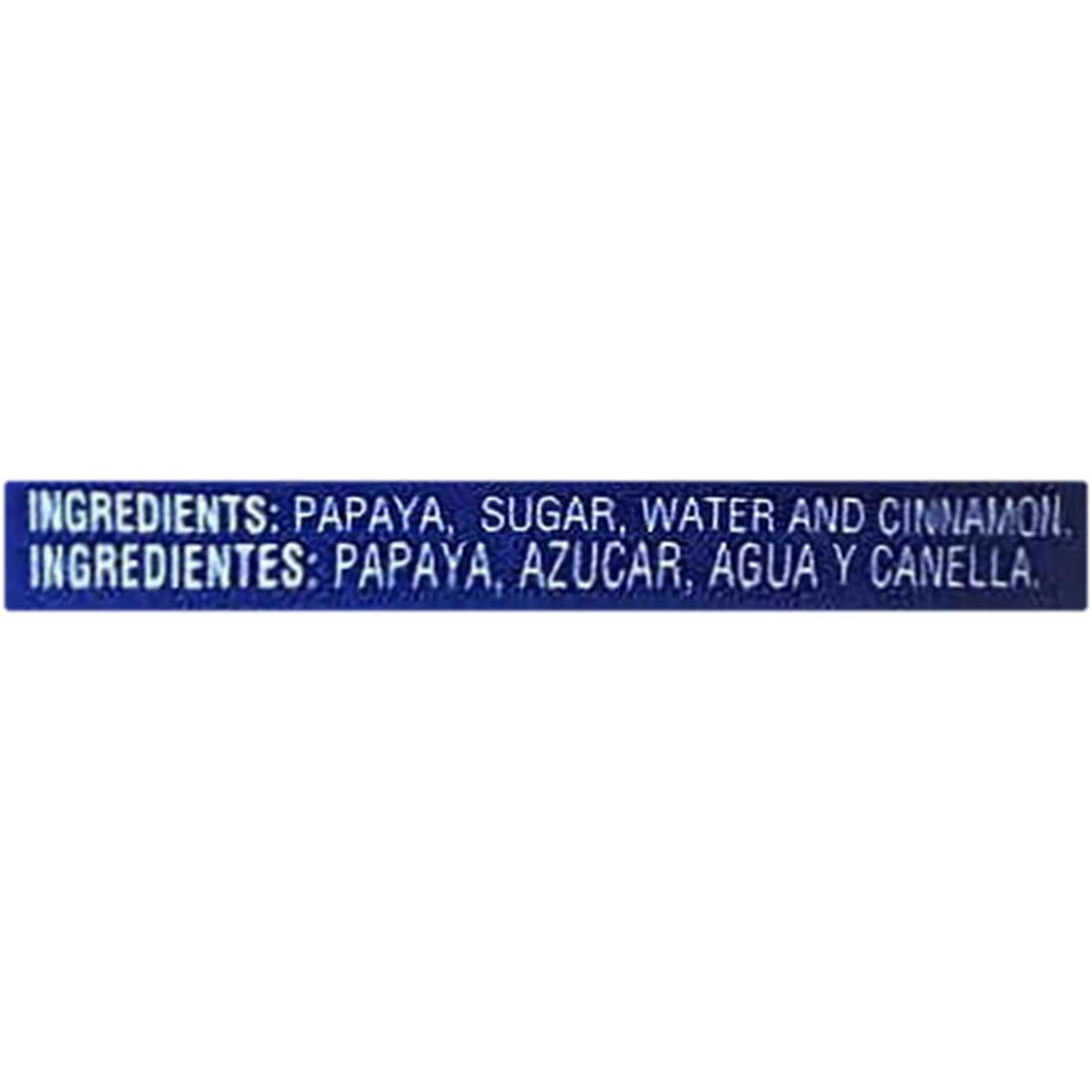 Goya - Dulce de Papaya (Papaya slices in heavy syrup) 4 pack, 17oz each