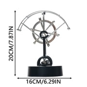 Metal Perpetual Motion Machine Swing Desktop Ornaments Electromagnetic Shaker