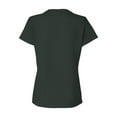 thumbnail image 3 of Hanes-Womens Crew Tee-Deep Forest-4X Large, 3 of 3