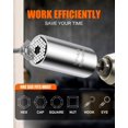 thumbnail image 3 of Gifts for Men Gadgets,Universal Socket Wrench,Gifts for Unique, 3 of 4