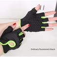 thumbnail image 3 of Guantes de medio dedo para hombre y mujer antideslizantes para ciclismo, fitness, protección solar, para llevar, para ciclistas, verano, primavera y verano, ultrafinos, 3 of 5