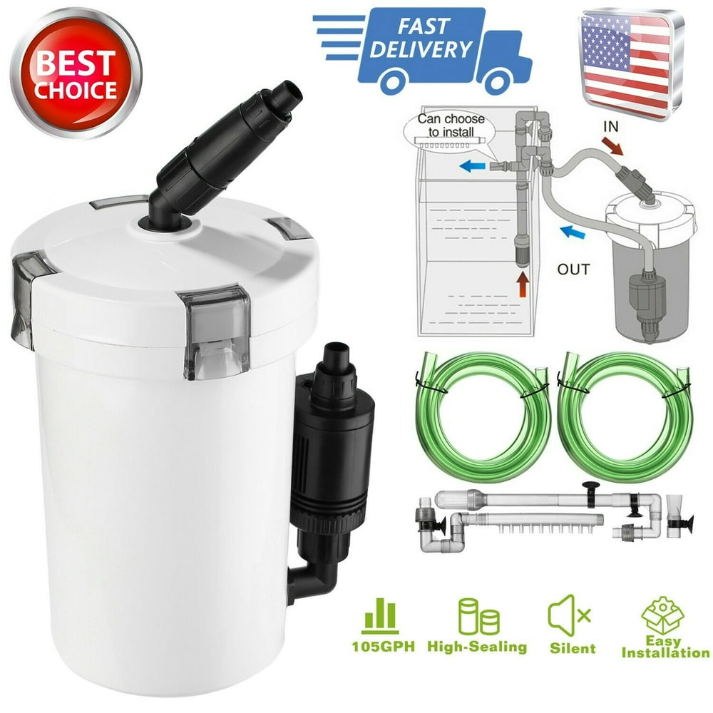 UltraQuiet 40 Gallon 105Gph 400L/H Fish Tank Aquarium