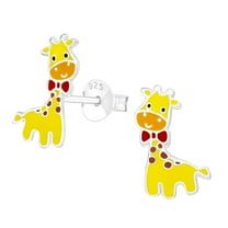 Giraffe 925 Sterling Silver Stud Earrings
