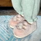 thumbnail image 5 of Zapatillas de invierno de dibujos animados, zapatos de interior , zapatos cálidos suaves y gruesos, antideslizantes para el hogar, otoño, Rosado Zulema Pantuflas Calientes, 5 of 7