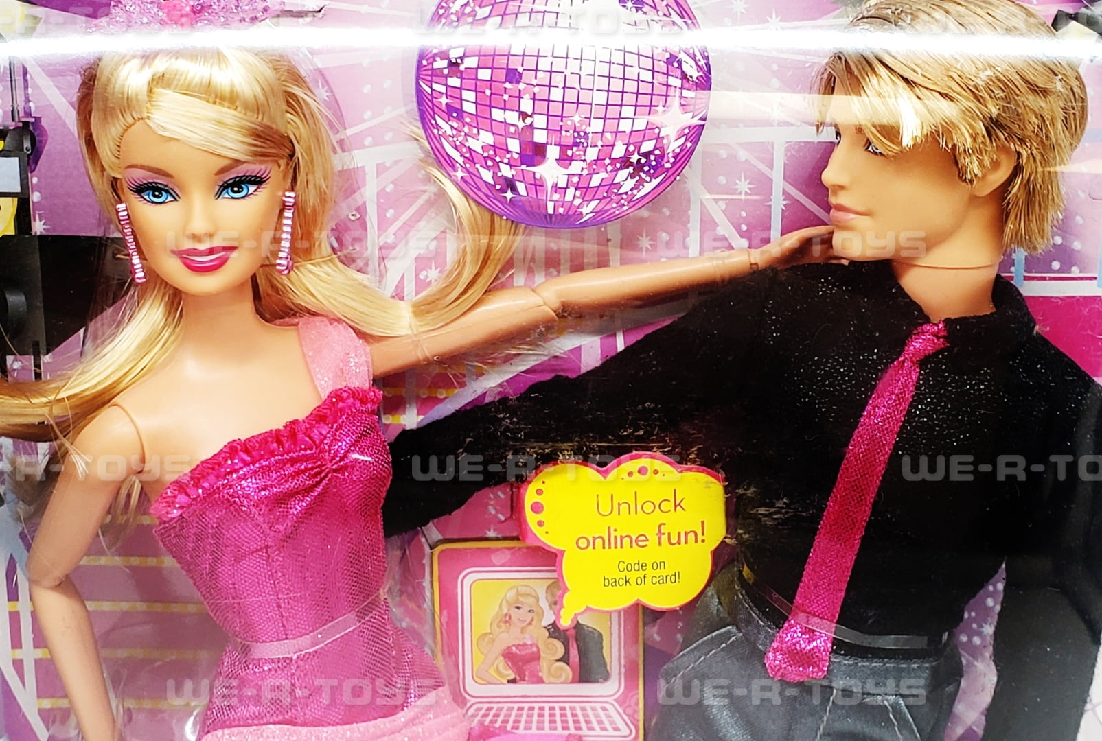 I Can BeBarbie & Ken Dance Superstar Giftset RARE 2010