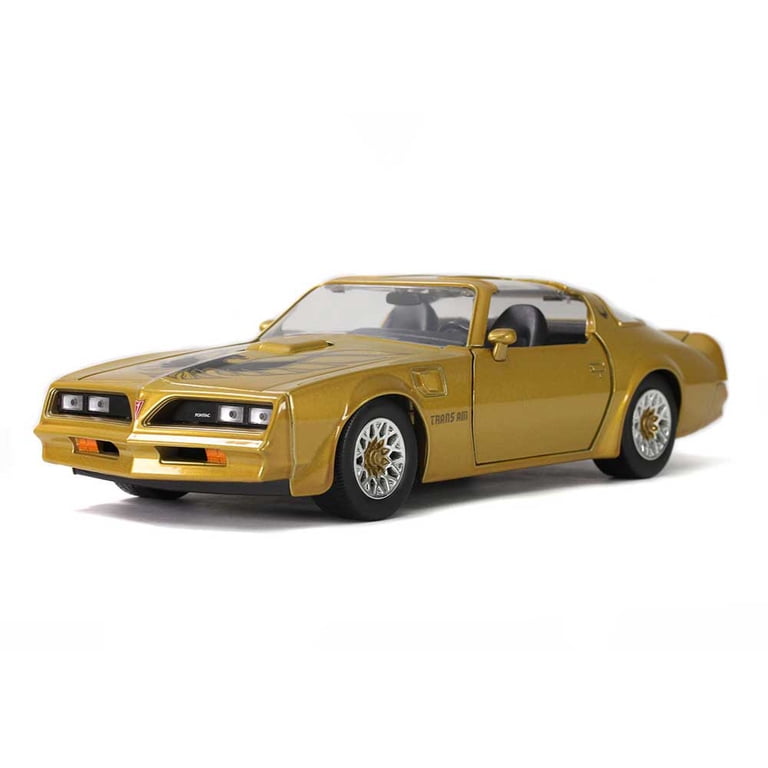 Jada 32302 1977 Pontiac Firebird Trans AM T & A Gold with Hood