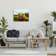 thumbnail image 2 of Stupell Industries Highland Cattle Grassland Farm Painting Gallery Wrapped Canvas Print Wall Art, Design by Ziwei Li, 2 of 7