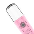 thumbnail image 3 of Vaporizador Facial humidificador de nieb fría Dispositivo de hidratación profesion recargable por USB para del dormitorio en hogar - Rosa Rosado Macarena señor facial portátil, 3 of 4