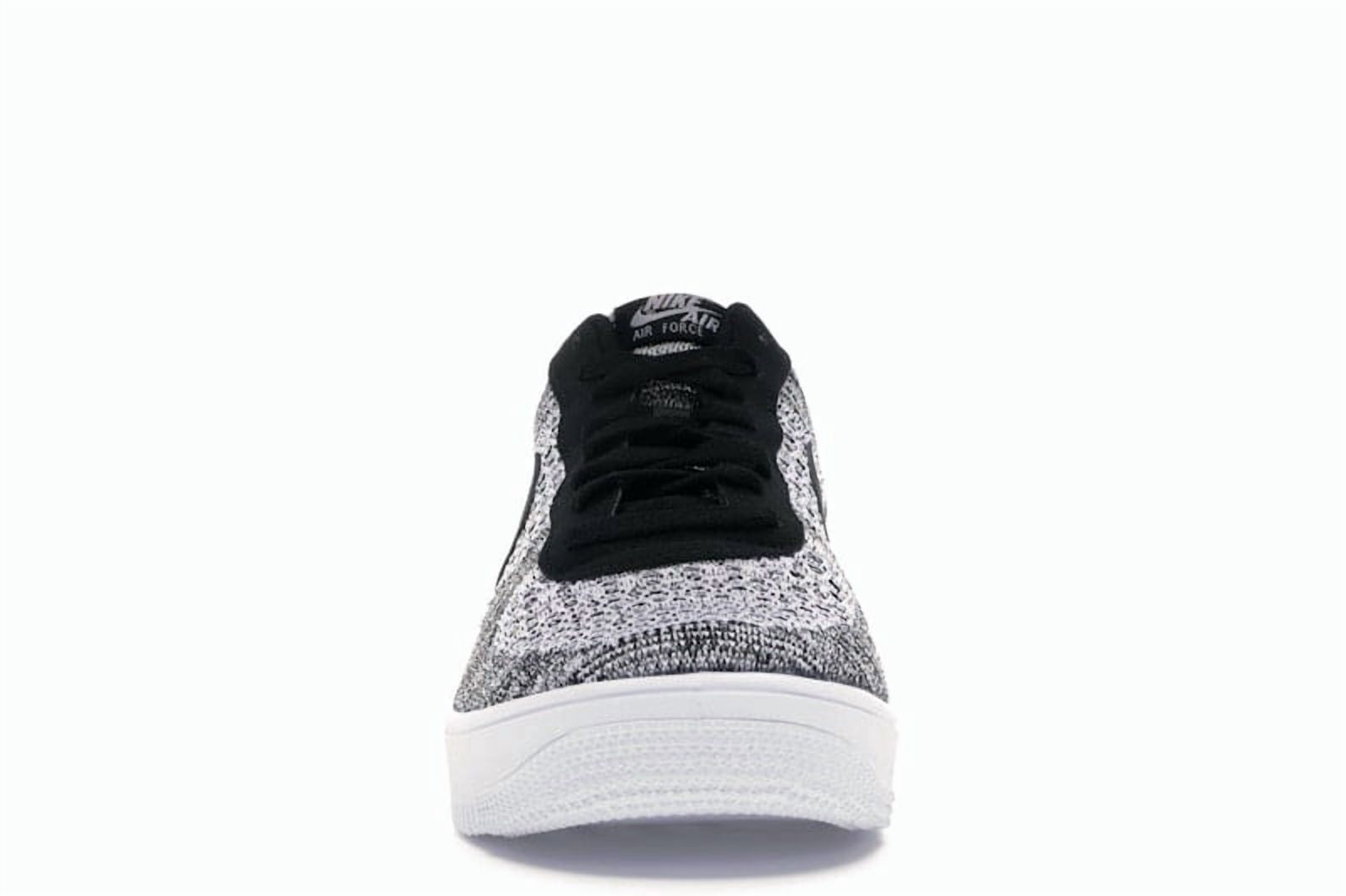 Nike Men's Air Force 1 Flyknit 2 Black Pure Platinum Shoes, from StockX