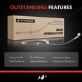thumbnail image 6 of A-Premium Front Driver Brake Hydraulic Hose Compatible with Select Buick and Saab Models - LaCrosse 2010-2016, Allure 2010-2010, Regal 2014-2017, 9-5 2010-2011, 6 of 8